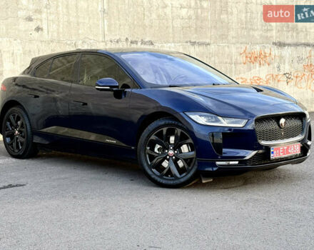 Синий Ягуар I-Pace, объемом двигателя 0 л и пробегом 19 тыс. км за 33999 $, фото 1 на Automoto.ua