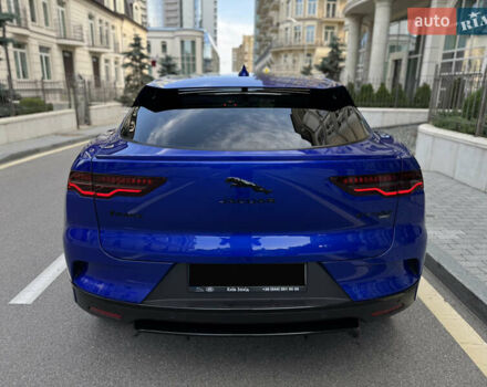 Синий Ягуар I-Pace, объемом двигателя 0 л и пробегом 65 тыс. км за 32700 $, фото 15 на Automoto.ua