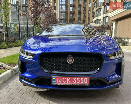 Синий Ягуар I-Pace, объемом двигателя 0 л и пробегом 69 тыс. км за 38900 $, фото 4 на Automoto.ua