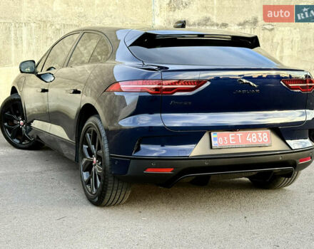 Синий Ягуар I-Pace, объемом двигателя 0 л и пробегом 19 тыс. км за 33999 $, фото 10 на Automoto.ua