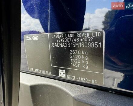 Ягуар I-Pace 2021 в Тернополе на Automoto.ua Синий Ягуар I-Pace, объемом двигателя 0 л и пробегом 90 тыс. км за 25900 $, фото 67 на Automoto.ua