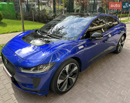 Синий Ягуар I-Pace, объемом двигателя 0 л и пробегом 69 тыс. км за 38900 $, фото 3 на Automoto.ua