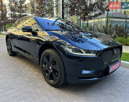 Синий Ягуар I-Pace, объемом двигателя 0 л и пробегом 55 тыс. км за 31500 $, фото 3 на Automoto.ua
