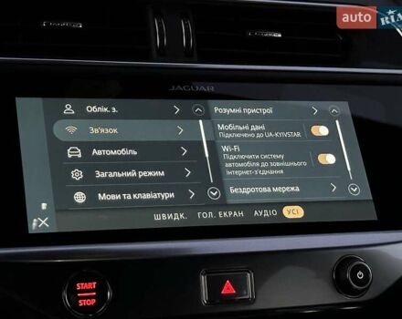 Синий Ягуар I-Pace, объемом двигателя 0 л и пробегом 81 тыс. км за 29500 $, фото 74 на Automoto.ua
