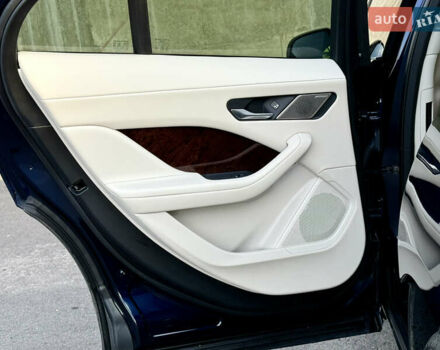 Синий Ягуар I-Pace, объемом двигателя 0 л и пробегом 19 тыс. км за 33999 $, фото 25 на Automoto.ua