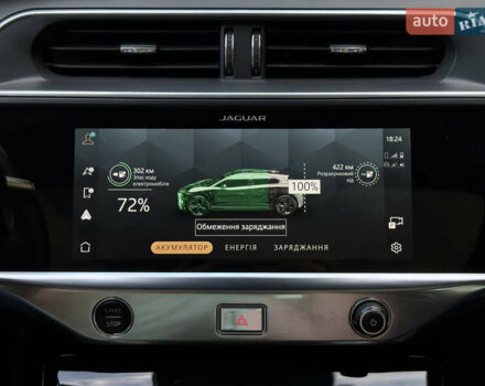 Синий Ягуар I-Pace, объемом двигателя 0 л и пробегом 65 тыс. км за 32700 $, фото 102 на Automoto.ua