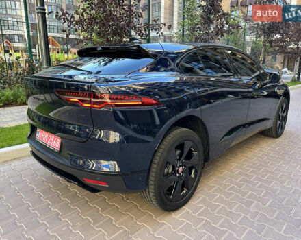 Синий Ягуар I-Pace, объемом двигателя 0 л и пробегом 55 тыс. км за 31500 $, фото 8 на Automoto.ua