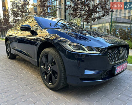 Синий Ягуар I-Pace, объемом двигателя 0 л и пробегом 55 тыс. км за 31500 $, фото 2 на Automoto.ua