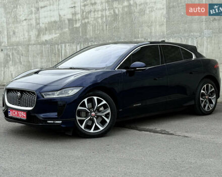 Синий Ягуар I-Pace, объемом двигателя 0 л и пробегом 38 тыс. км за 36320 $, фото 6 на Automoto.ua