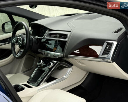 Синий Ягуар I-Pace, объемом двигателя 0 л и пробегом 38 тыс. км за 36320 $, фото 29 на Automoto.ua