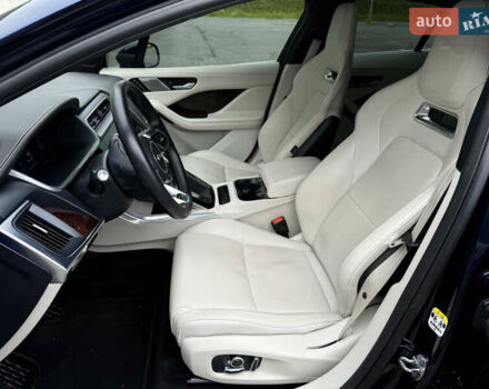 Синий Ягуар I-Pace, объемом двигателя 0 л и пробегом 38 тыс. км за 36320 $, фото 32 на Automoto.ua