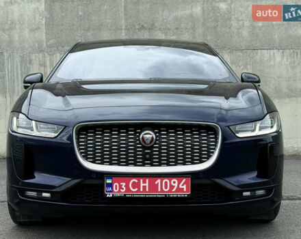 Синий Ягуар I-Pace, объемом двигателя 0 л и пробегом 38 тыс. км за 36320 $, фото 2 на Automoto.ua