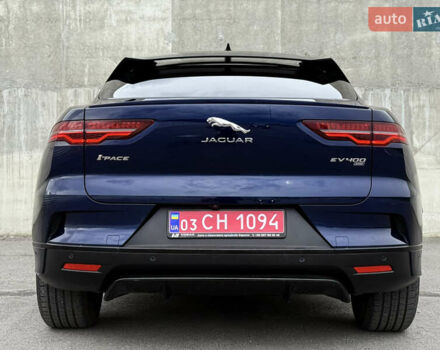 Синий Ягуар I-Pace, объемом двигателя 0 л и пробегом 38 тыс. км за 36320 $, фото 13 на Automoto.ua