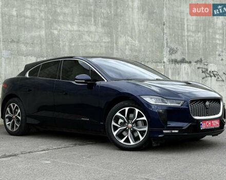 Синий Ягуар I-Pace, объемом двигателя 0 л и пробегом 38 тыс. км за 36320 $, фото 1 на Automoto.ua