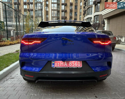 Синий Ягуар I-Pace, объемом двигателя 0 л и пробегом 25 тыс. км за 45100 $, фото 9 на Automoto.ua
