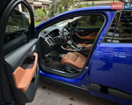 Синий Ягуар I-Pace, объемом двигателя 0 л и пробегом 25 тыс. км за 45100 $, фото 30 на Automoto.ua