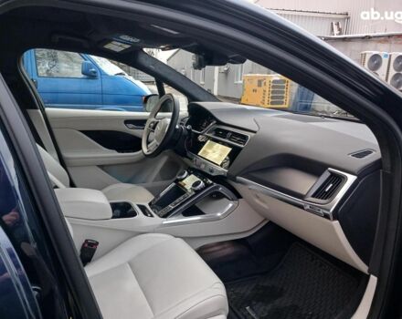 Синий Ягуар I-Pace, объемом двигателя 0 л и пробегом 22 тыс. км за 45990 $, фото 28 на Automoto.ua