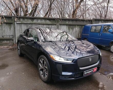 Синий Ягуар I-Pace, объемом двигателя 0 л и пробегом 22 тыс. км за 45990 $, фото 2 на Automoto.ua