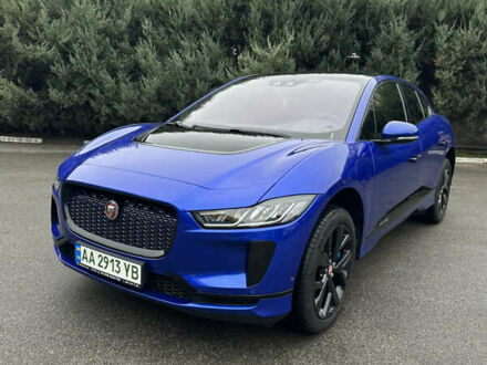 Синий Ягуар I-Pace, объемом двигателя 0 л и пробегом 87 тыс. км за 25000 $, фото 1 на Automoto.ua