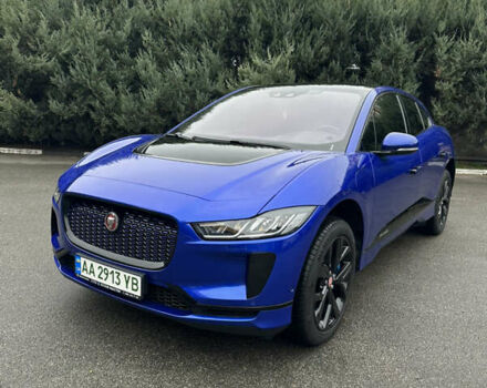 Синий Ягуар I-Pace, объемом двигателя 0 л и пробегом 87 тыс. км за 25000 $, фото 1 на Automoto.ua