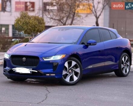 Синий Ягуар I-Pace, объемом двигателя 0 л и пробегом 70 тыс. км за 25400 $, фото 1 на Automoto.ua