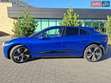 Синий Ягуар I-Pace, объемом двигателя 0 л и пробегом 97 тыс. км за 23000 $, фото 1 на Automoto.ua