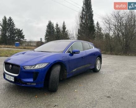 Синий Ягуар I-Pace, объемом двигателя 0 л и пробегом 78 тыс. км за 25500 $, фото 1 на Automoto.ua