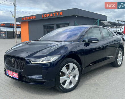 Синій Ягуар I-Pace, об'ємом двигуна 0 л та пробігом 54 тис. км за 26150 $, фото 1 на Automoto.ua