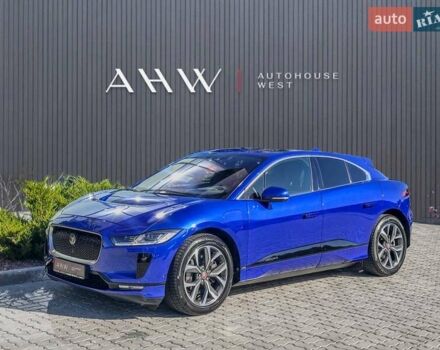 Синий Ягуар I-Pace, объемом двигателя 0 л и пробегом 68 тыс. км за 31900 $, фото 1 на Automoto.ua