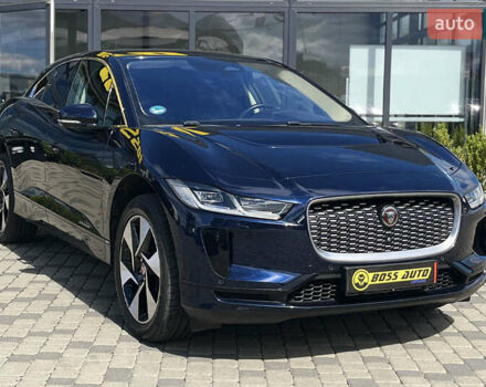 Синий Ягуар I-Pace, объемом двигателя 0 л и пробегом 75 тыс. км за 25990 $, фото 1 на Automoto.ua