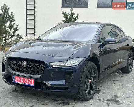 Синій Ягуар I-Pace, об'ємом двигуна 0 л та пробігом 118 тис. км за 24674 $, фото 1 на Automoto.ua