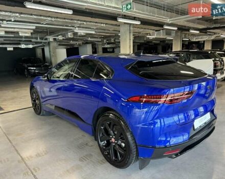 Синий Ягуар I-Pace, объемом двигателя 0 л и пробегом 51 тыс. км за 42500 $, фото 1 на Automoto.ua