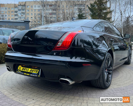 Черный Ягуар XJL, объемом двигателя 3 л и пробегом 300 тыс. км за 32200 $, фото 6 на Automoto.ua