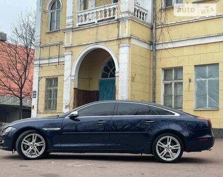 Синій Ягуар XJL, об'ємом двигуна 3 л та пробігом 95 тис. км за 30990 $, фото 8 на Automoto.ua