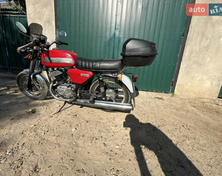 Красный ЯВА 350, объемом двигателя 0.35 л и пробегом 100 тыс. км за 1200 $, фото 3 на Automoto.ua