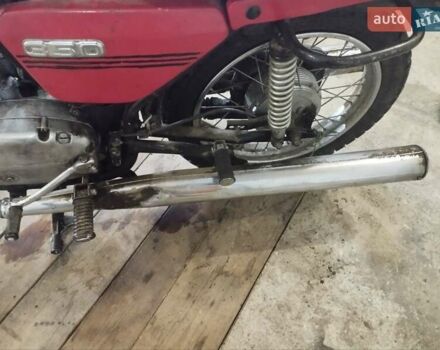 Красный ЯВА 634, объемом двигателя 0.35 л и пробегом 30 тыс. км за 550 $, фото 6 на Automoto.ua