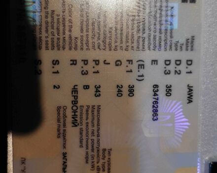 ЯВА Другая, объемом двигателя 0.35 л и пробегом 0 тыс. км за 500 $, фото 2 на Automoto.ua