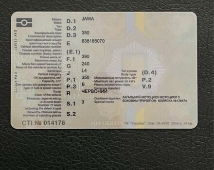 ЯВА Другая, объемом двигателя 0.35 л и пробегом 0 тыс. км за 2200 $, фото 9 на Automoto.ua