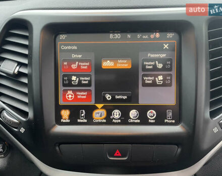 Белый Джип Чероки, объемом двигателя 2.4 л и пробегом 190 тыс. км за 12999 $, фото 45 на Automoto.ua