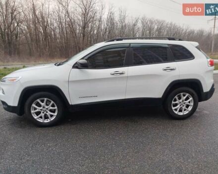 Белый Джип Чероки, объемом двигателя 2.36 л и пробегом 270 тыс. км за 11400 $, фото 1 на Automoto.ua