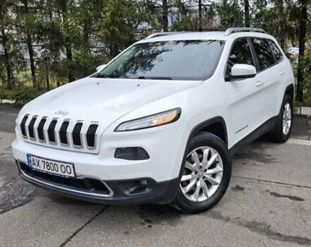 Білий Джип Cherokee, об'ємом двигуна 2.4 л та пробігом 161 тис. км за 15400 $, фото 1 на Automoto.ua