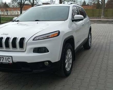 Білий Джип Cherokee, об'ємом двигуна 2.4 л та пробігом 221 тис. км за 12550 $, фото 1 на Automoto.ua