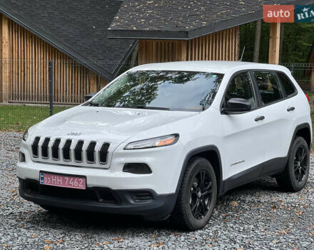 Білий Джип Cherokee, об'ємом двигуна 2.4 л та пробігом 165 тис. км за 11999 $, фото 1 на Automoto.ua