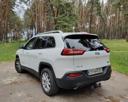 Белый Джип Чероки, объемом двигателя 3.2 л и пробегом 140 тыс. км за 16700 $, фото 3 на Automoto.ua