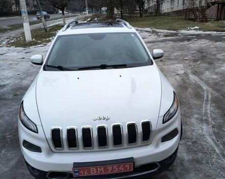 Джип Чероки 2017 в Валках на Automoto.ua Белый Джип Чероки, объемом двигателя 2.36 л и пробегом 125 тыс. км за 15900 $, фото 1 на Automoto.ua