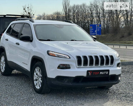 Білий Джип Cherokee, об'ємом двигуна 2.4 л та пробігом 92 тис. км за 13300 $, фото 3 на Automoto.ua