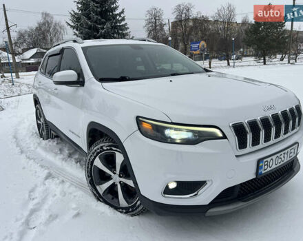 Белый Джип Чероки, объемом двигателя 2.36 л и пробегом 82 тыс. км за 16000 $, фото 1 на Automoto.ua