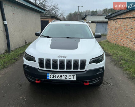 Білий Джип Cherokee, об'ємом двигуна 3.24 л та пробігом 76 тис. км за 21500 $, фото 1 на Automoto.ua