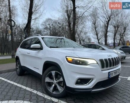 Білий Джип Cherokee, об'ємом двигуна 2.36 л та пробігом 153 тис. км за 15900 $, фото 1 на Automoto.ua