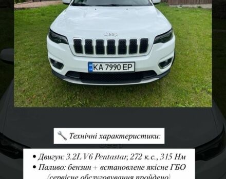 Белый Джип Чероки, объемом двигателя 3.2 л и пробегом 94 тыс. км за 16800 $, фото 2 на Automoto.ua